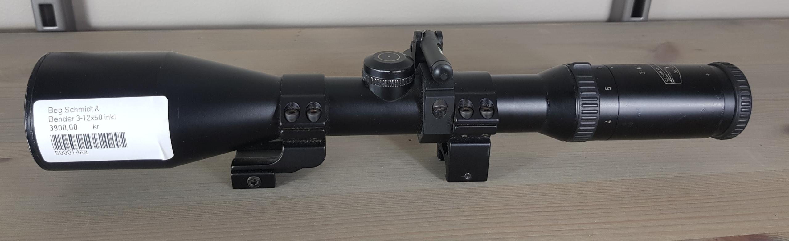 Schmidt & Bender 3-12x50 50001469
