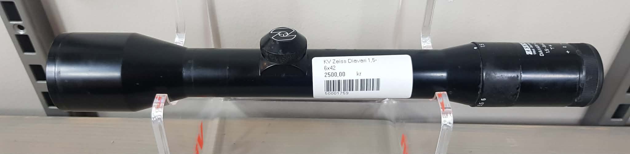 Zeiss Diavari 1,5-6x42  Obelyst RM 50001759